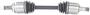 Import Direct CV Axle Shaft - New