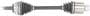 Import Direct CV Axle Shaft - New