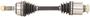 Import Direct CV Axle Shaft - New