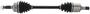 Import Direct CV Axle Shaft - New