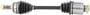 Import Direct CV Axle Shaft - New