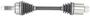 Import Direct CV Axle Shaft - New
