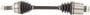 Import Direct CV Axle Shaft - New