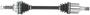 Import Direct CV Axle Shaft - New
