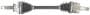 Import Direct CV Axle Shaft - New