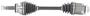 Import Direct CV Axle Shaft - New