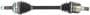 Import Direct CV Axle Shaft - New