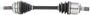 Import Direct CV Axle Shaft - New