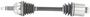 Import Direct CV Axle Shaft - New