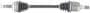 Import Direct CV Axle Shaft - New
