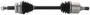 Import Direct CV Axle Shaft - New