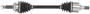 Import Direct CV Axle Shaft - New
