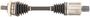 Import Direct CV Axle Shaft - New