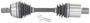 Import Direct CV Axle Shaft - New