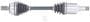 Import Direct CV Axle Shaft - New