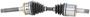 Import Direct CV Axle Shaft - New