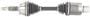Import Direct CV Axle Shaft - New