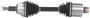 Import Direct CV Axle Shaft - New