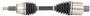 Import Direct CV Axle Shaft - New