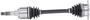 Import Direct CV Axle Shaft - New