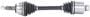 Import Direct CV Axle Shaft - New