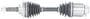 Import Direct CV Axle Shaft - New