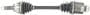 Import Direct CV Axle Shaft - New