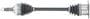 Import Direct CV Axle Shaft - New