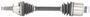 Import Direct CV Axle Shaft - New