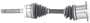 Import Direct CV Axle Shaft - New