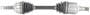 Import Direct CV Axle Shaft - New