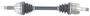 Import Direct CV Axle Shaft - New