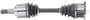 Import Direct CV Axle Shaft - New
