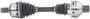 Import Direct CV Axle Shaft - New