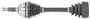 Import Direct CV Axle Shaft - New