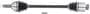 Import Direct CV Axle Shaft - New