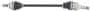 Import Direct CV Axle Shaft - New
