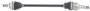 Import Direct CV Axle Shaft - New