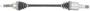 Import Direct CV Axle Shaft - New