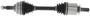 Import Direct CV Axle Shaft - New