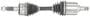 Import Direct CV Axle Shaft - New