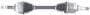 Import Direct CV Axle Shaft - New