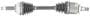 Import Direct CV Axle Shaft - New