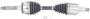 Import Direct CV Axle Shaft - New