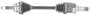Import Direct CV Axle Shaft - New