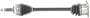Import Direct CV Axle Shaft - New