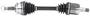 Import Direct CV Axle Shaft - New