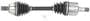 Import Direct CV Axle Shaft - New