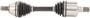Import Direct CV Axle Shaft - New