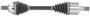 Import Direct CV Axle Shaft - New